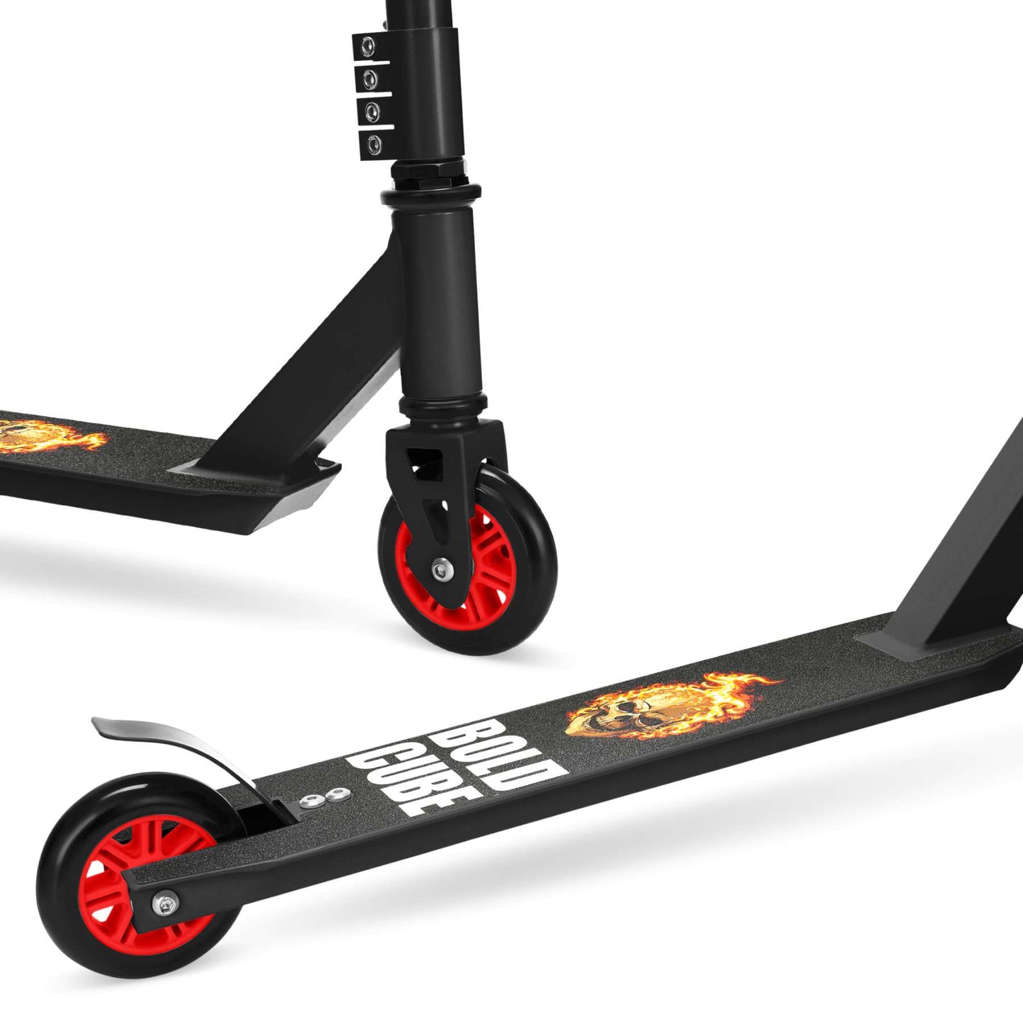 Monopattino acrobatico Boldcube - nero