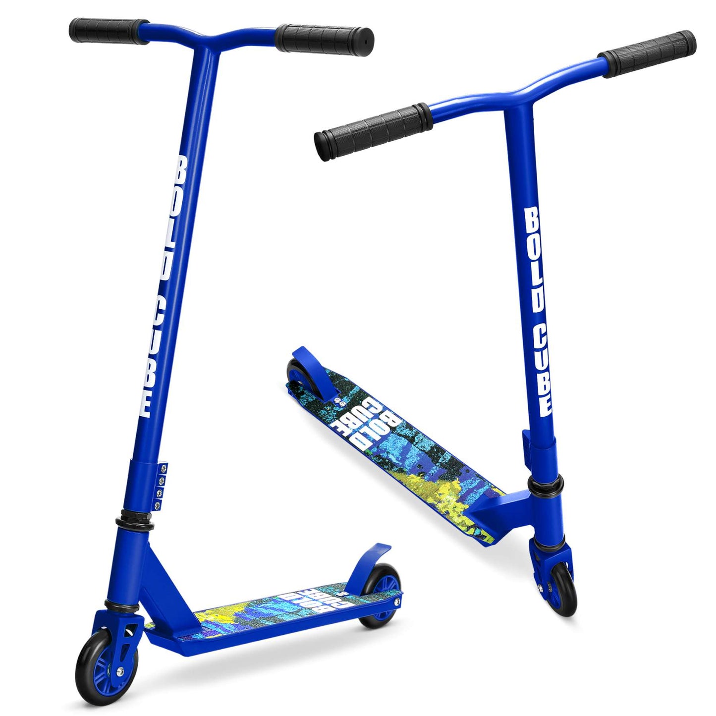 Boldcube stuntstep - marine blauw