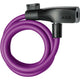 Blocco cavo a spirale Risoluto 8-120 viola