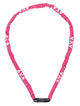 Candado de cadena Axa rígido código rcc 120x3,5 con funda de poliéster - rosa