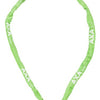 Axa slotketting rigid 120cm codeslot groen (kaart)