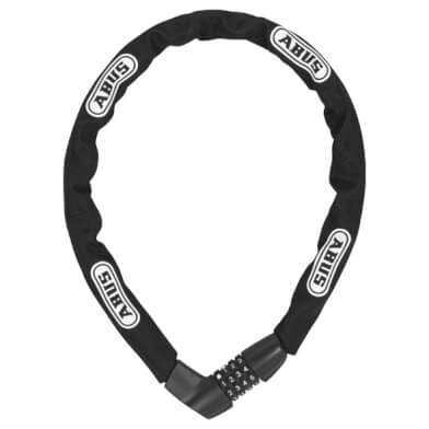 Abus Tresor 1385-85C Bloqueo de cadena de números 85 cm Negro