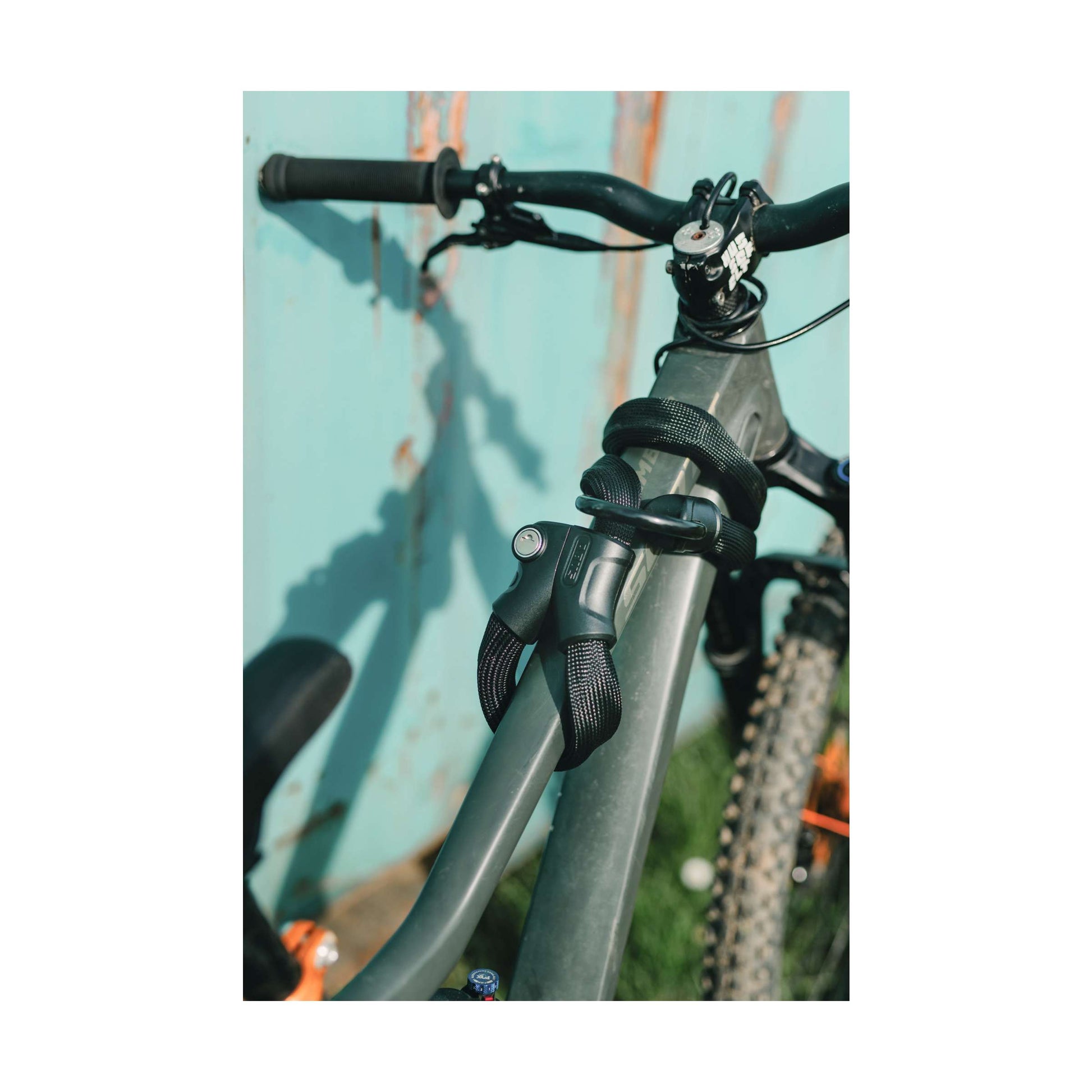 Abus Chain Lock Infinity Loop 1806 110 Nero