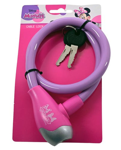 Minnie mouse kabelslot paars roze