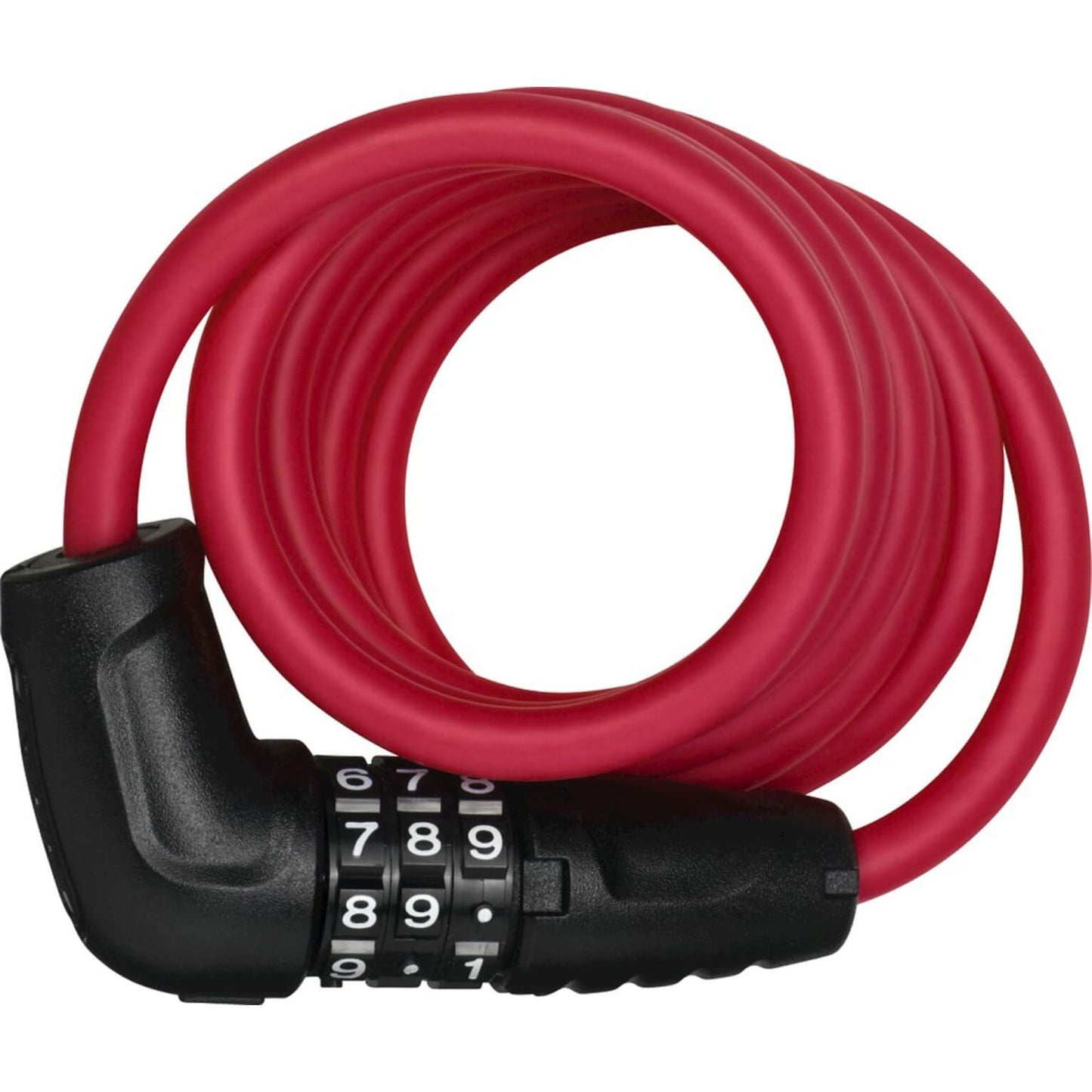 Abus Cijfer Spiraal Kabelslot 150cm Rood