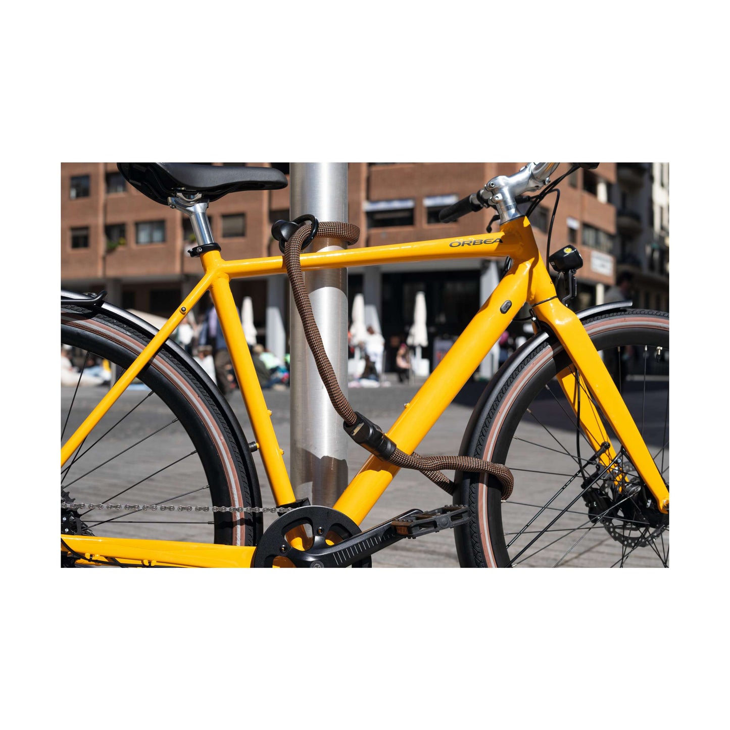 Abus Chain Lock Infinity Loop 1806 140 Autumn Orange