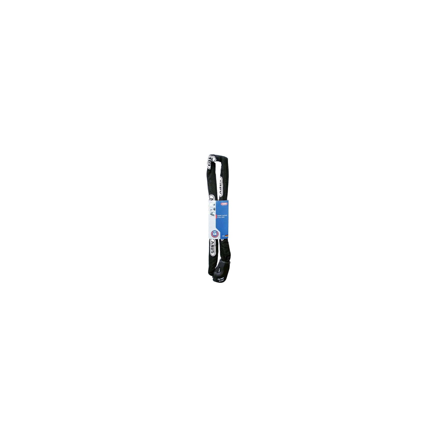 Abus Granit City Chain x -Plus 1060 110 - ART3 - 10 mm - Negro