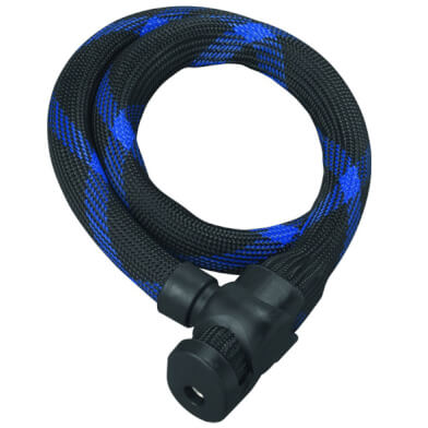 Abus ivera acero -o -flex 7200 110 - negro - 110 cm - bloqueo de cable blindado