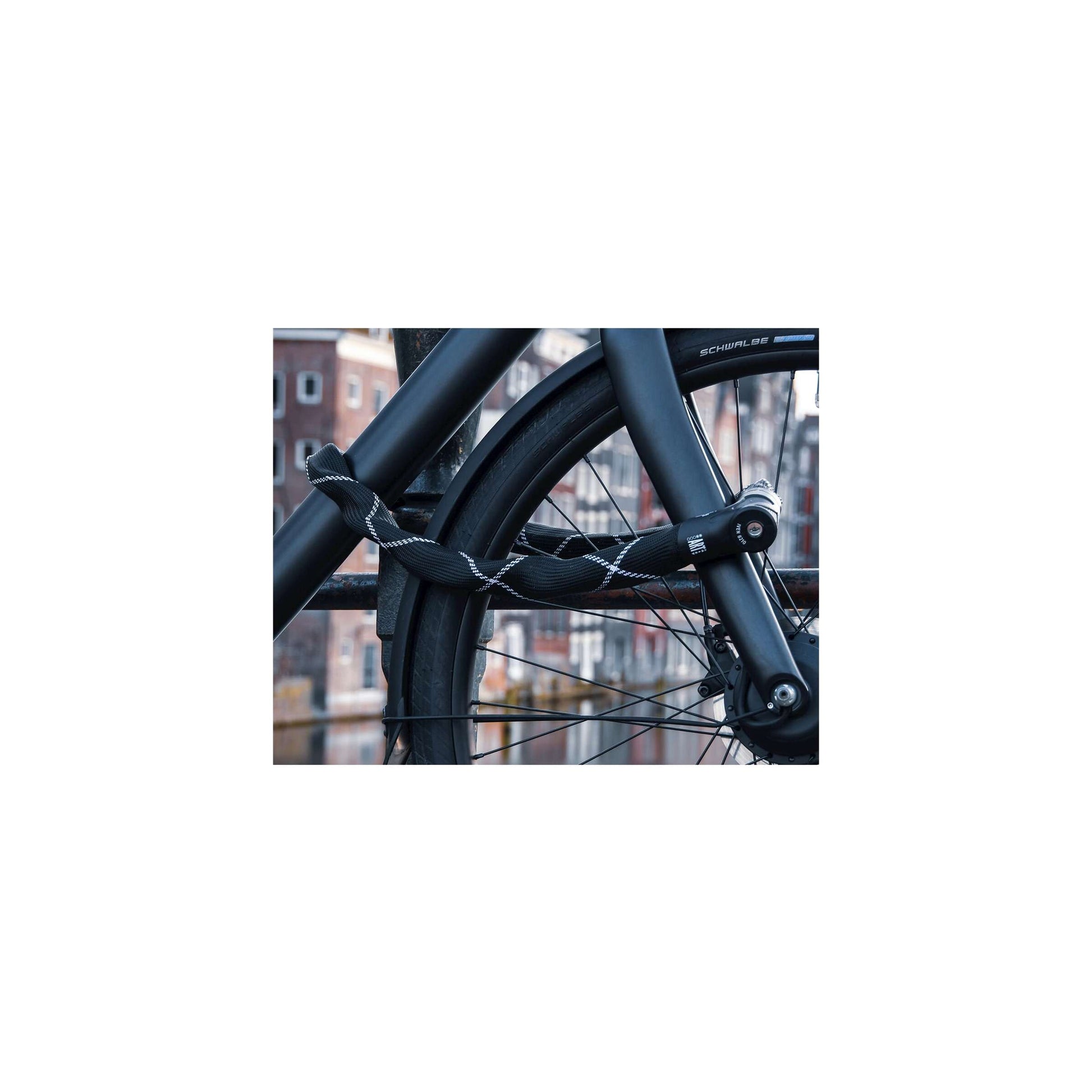 ABUS IIVE 8210 110 Lock a catena - Nero - 110 cm - Art2