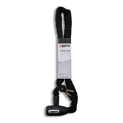 Lynx chain lock 5.5 x 110 cm Black CityLine M