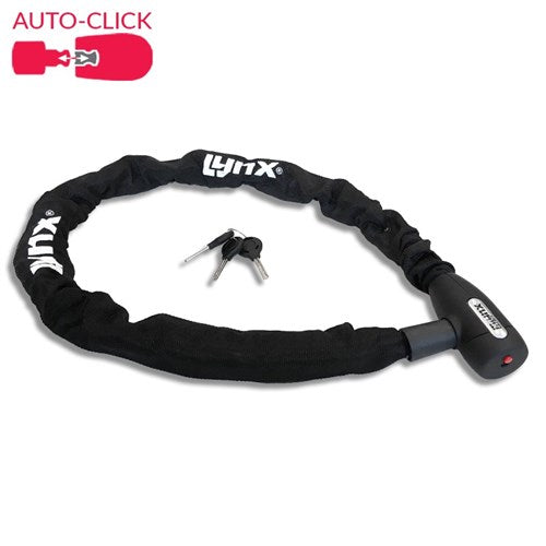 Lynx chain lock 10 x 120 cm Black Cityline XL