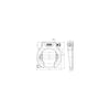 Abus Frame ringslot Amparo 4750XL R. Security Level 9. Met grote wiel opening