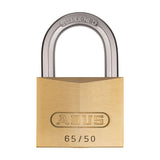 Abus brass padlock 65 50mm gold - 7 cm - afbeelding 2