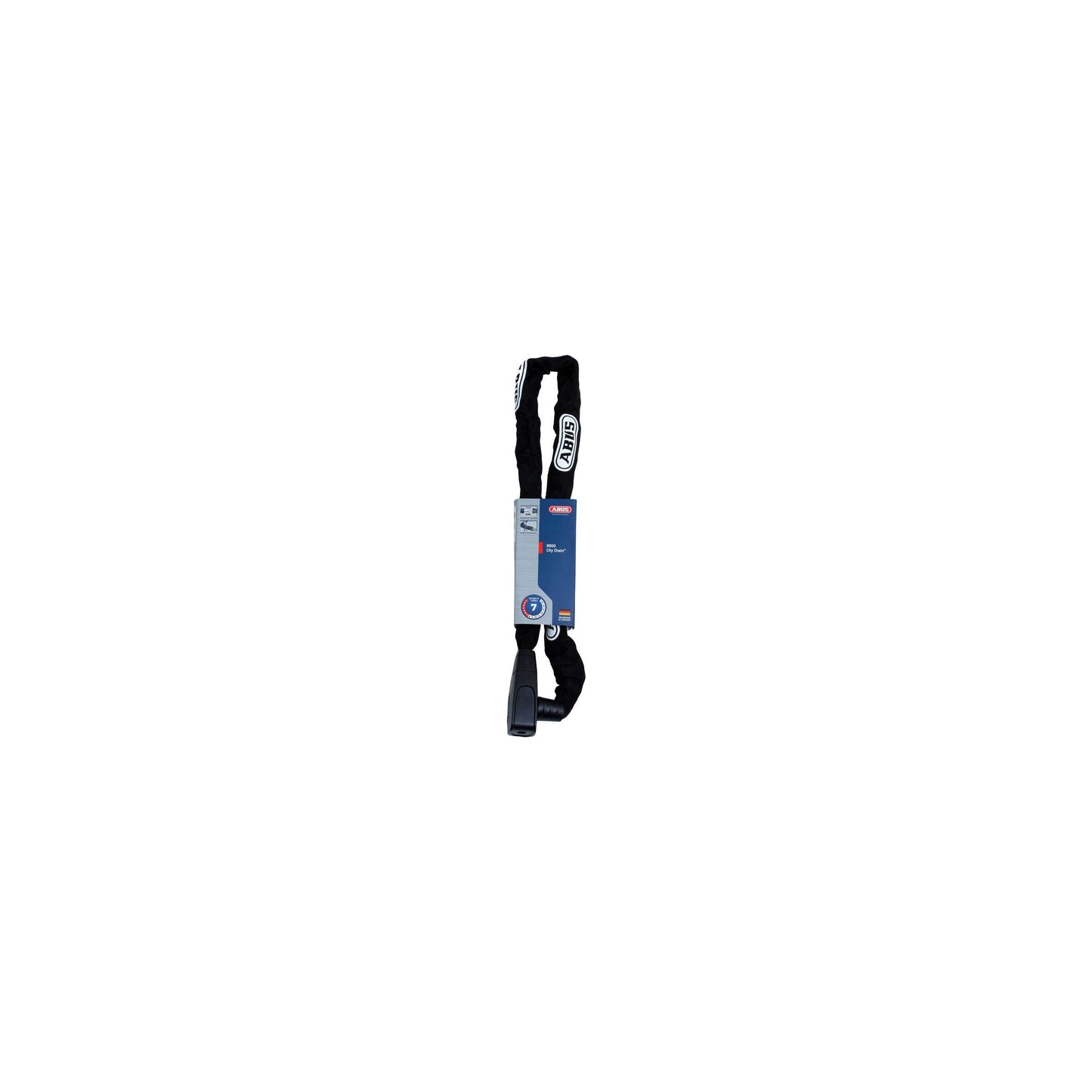 Abus CityChain 8800 95 2.0 Negro - Lock de cadena 95 cm