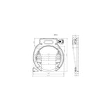 ABUS AMPARO 2.0 BLOQUEO DEL ANILLO DE BICCLE - ART2 - NEGRO - afbeelding 2