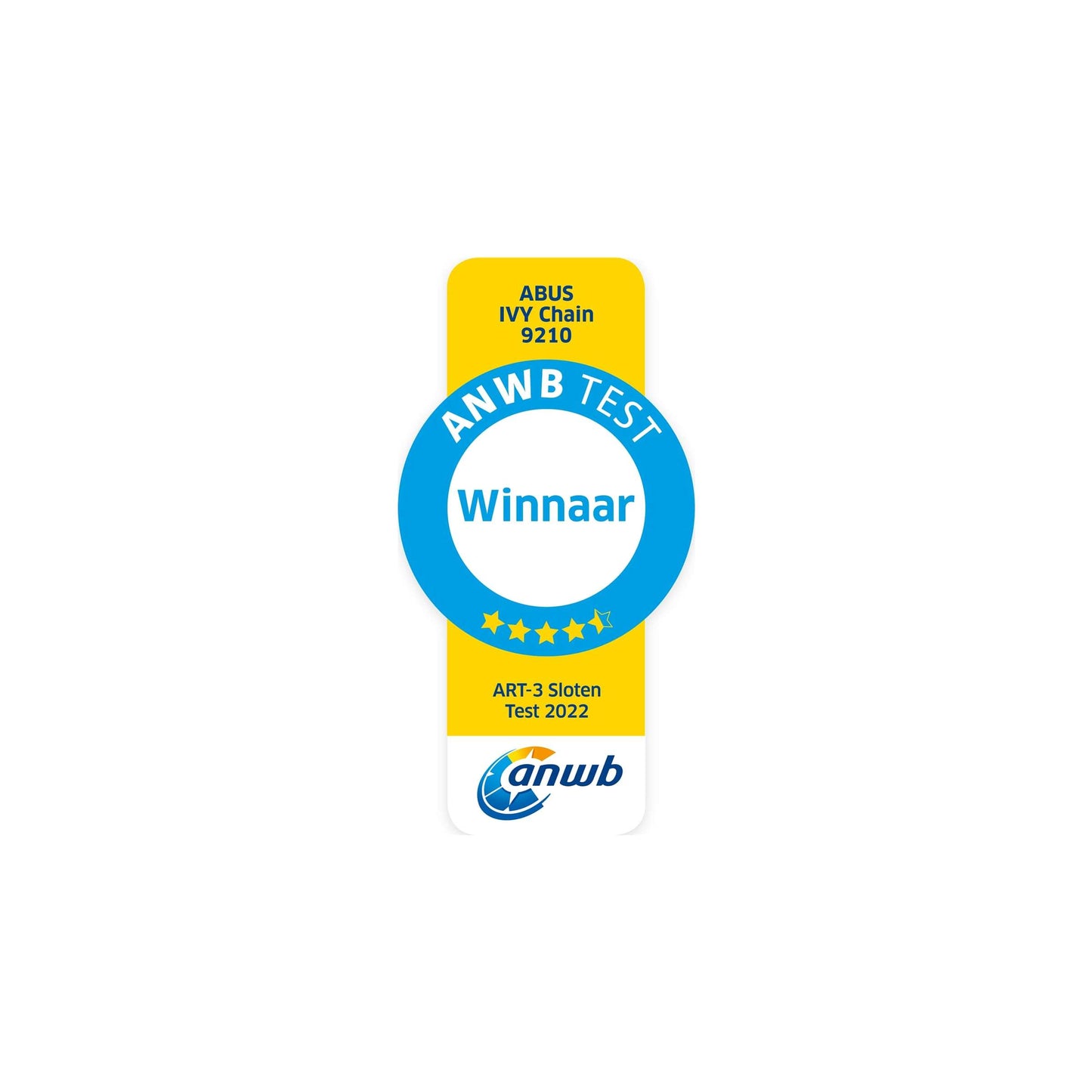 Abus Ivy Chain 9210 140 - Art3 - 140cm - Nero