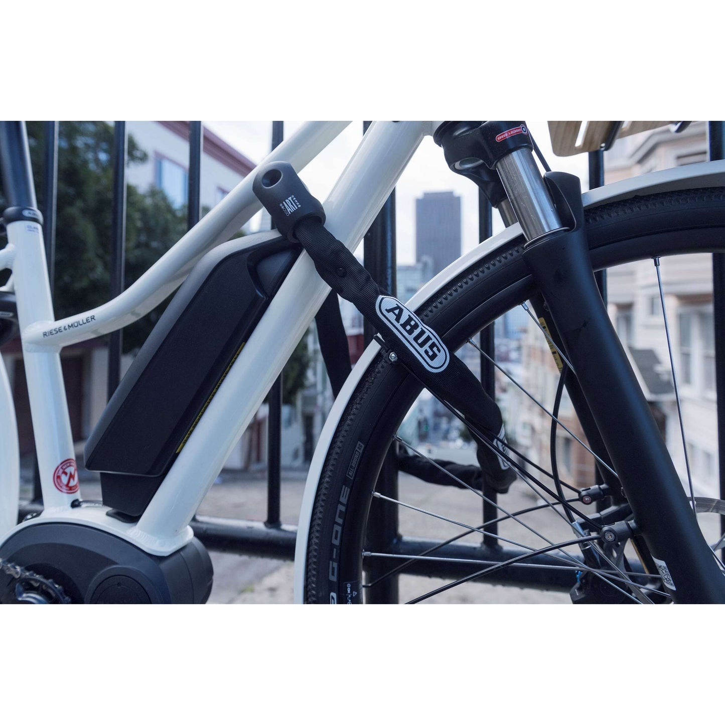 Abus Chain Lock Acciaio-Cain 9808K 85 Nero
