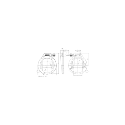 Abus Ringslot 52 LH OEM