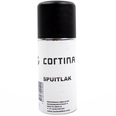 Cortina spuitlak uzz69005 jet black matte 150ml