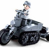 Motore Sluban Seconda Guerra Mondiale con binari