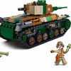 Carro armato medio tipo 97 dell'esercito Sluban (m38-b1107)