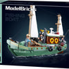 Barca da pesca in mattoncini modello Sluban (m38-b1119)