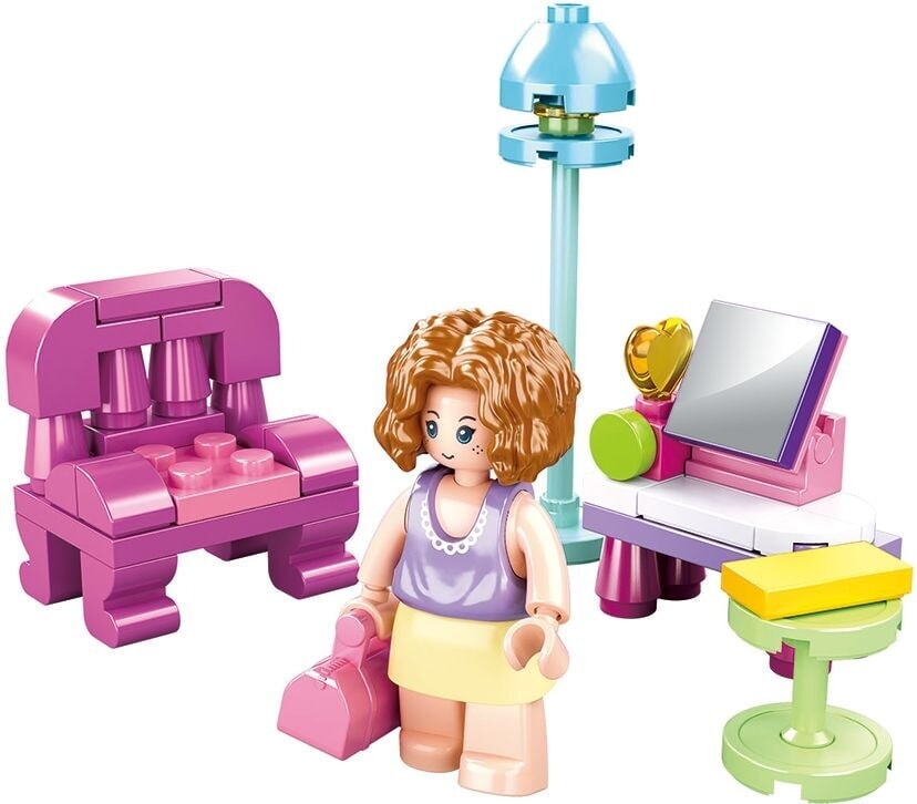 Soggiorno da sogno per ragazza Sluban (m38-b0800c)