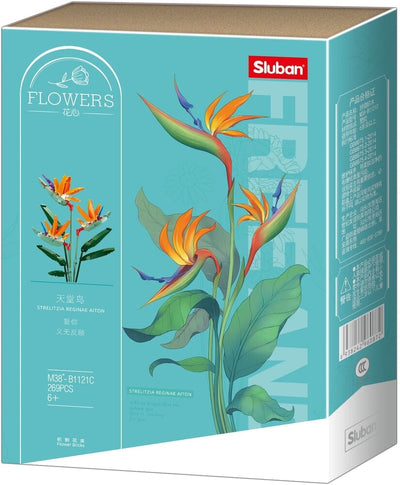 Flores de Sluban strelitzia reginae aiton (m38-b1121c)
