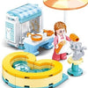 El spa para gatos de ensueño de la niña Sluban (m38-b0970c)