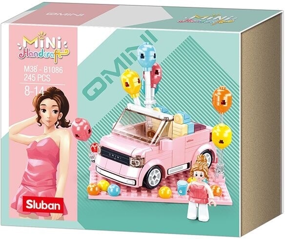 Sluban qmini rosa decappottabile: 245 pezzi (m38-b1086)