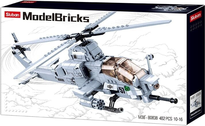 Elicottero d'attacco Sluban modelbricks (m38-b0838)