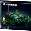 Carro armato principale Sluban modelbricks strv103 (m38-b1010)