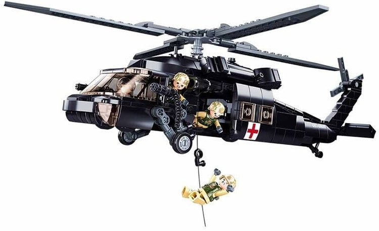 Elicottero medico dell'esercito americano modello Sluban Bircks (M38-B1012)
