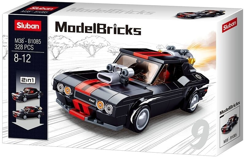 Sluban modelo de ladrillos street racer (m38-b1085)