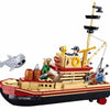 Mattoncini modello Sluban il grande squalo (m38-b1118)