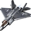Versión con revestimiento metálico del avión furtivo Sluban j-35s (m38-b1186)