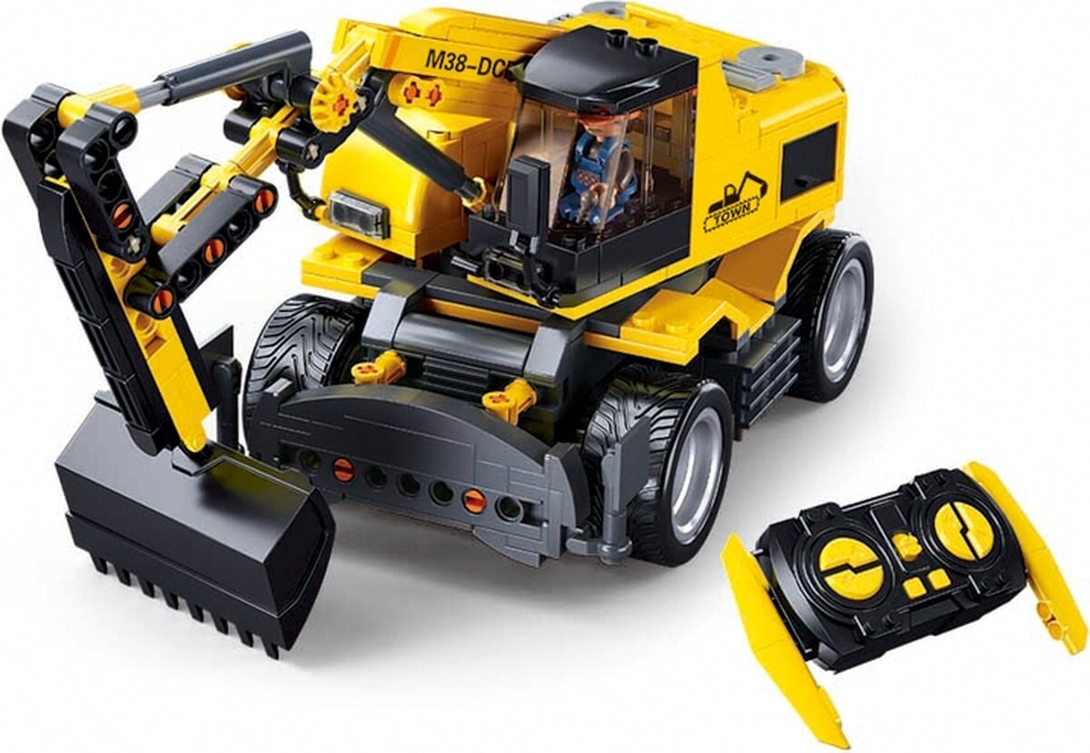 Excavadora de ruedas Sluban e7 (m38-b1155)
