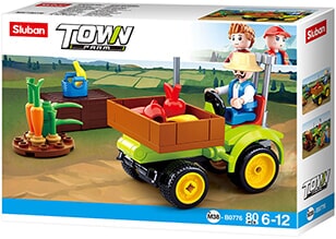 Tractor de cosecha Sluban