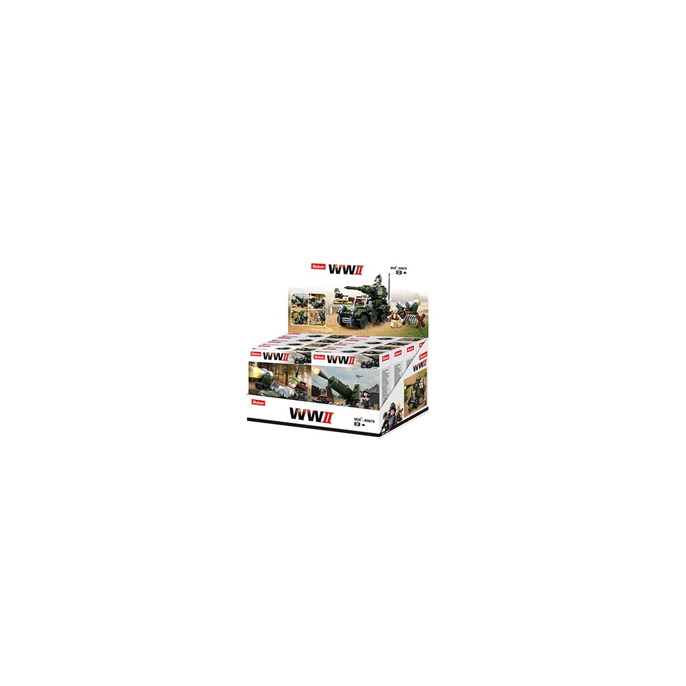 Sluban seconda guerra mondiale display 4 in 1 (m38-b0678)