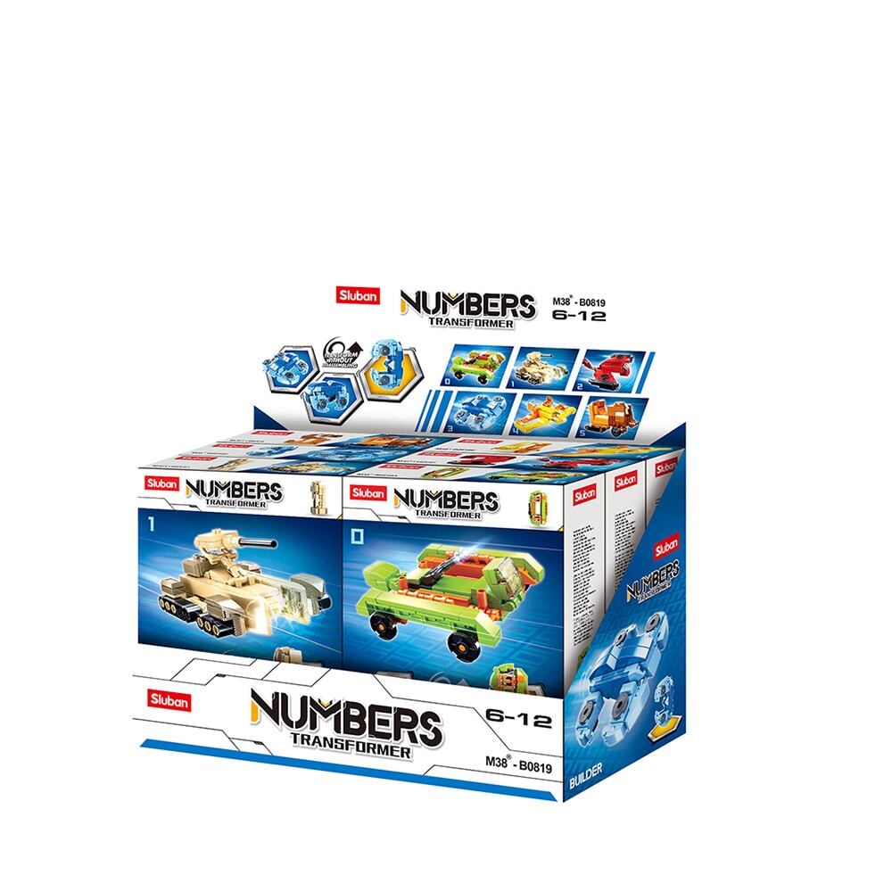 Visualización de números Sluban (m38-b0819)