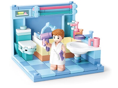 Sluban girl's dream badkamer (m38-b0757d)