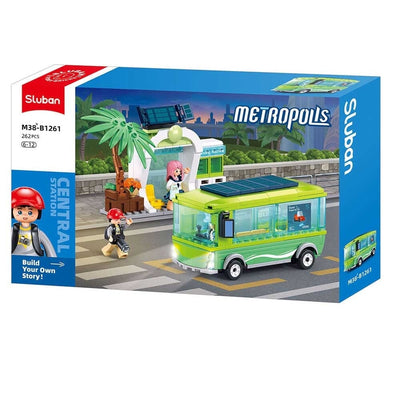 Nuovo autobus elettrico metropoli Sluban (m38-b1261)