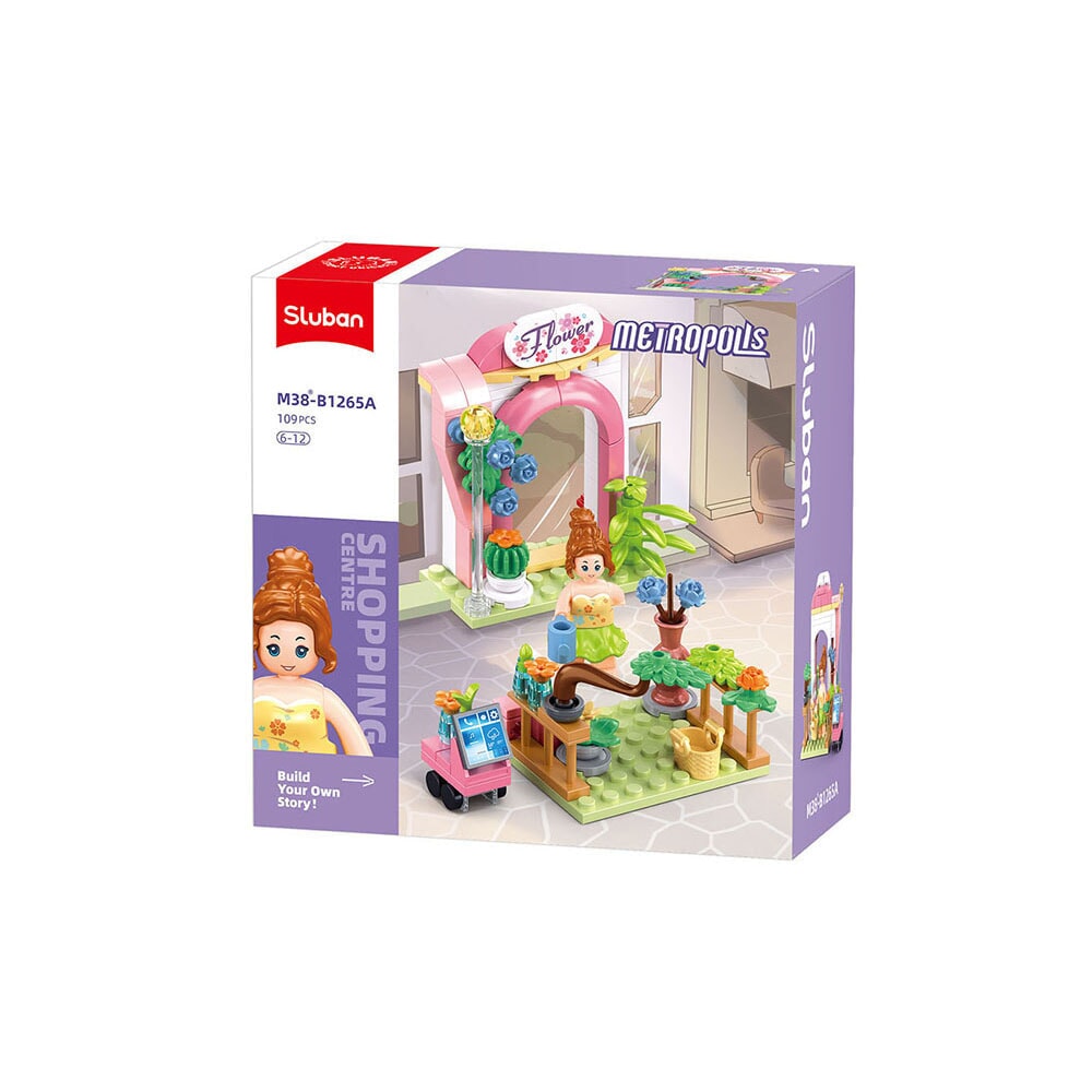 Sluban metropolis bloemenwinkel (m38-b1265a)
