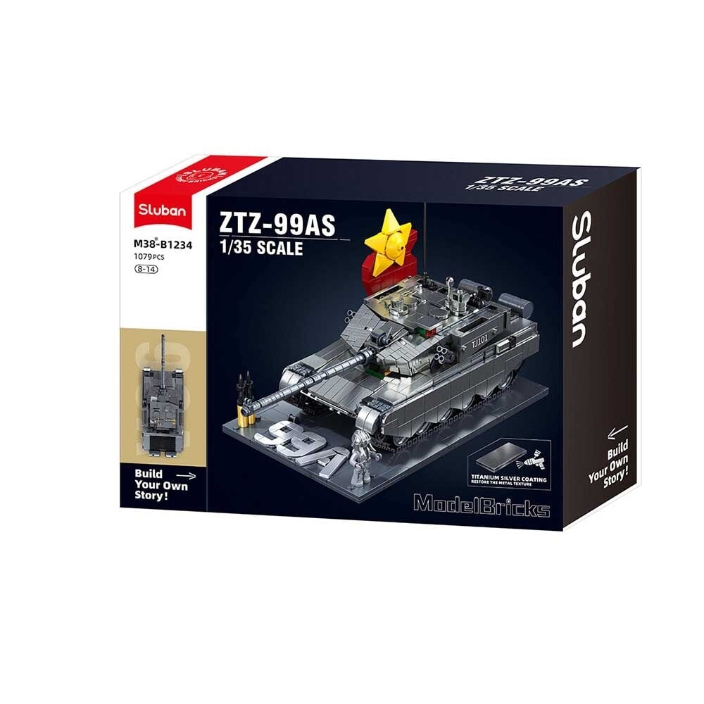 Serbatoio in mattoncini modello Sluban ZTS-99AS (M38-B1234)