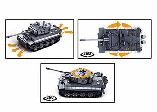 Carro armato tedesco RC dell'esercito Sluban (m38-b0851)