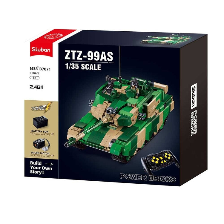 Serbatoio Sluban Power Bricks ztz-99as con telecomando (m38-b7071)