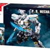 Sluban p.r. mecha blanco gris (m38-b1151)