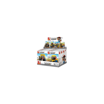 Espositore da costruzione Sluban 8 pezzi (m38-b0377)