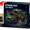 Vehículo de combate de asalto Typhoon de ladrillos modelo Sluban (M38-B1179)
