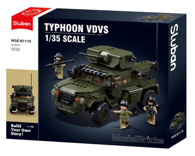 Veicolo da combattimento d'assalto Typhoon Sluban Model Bricks (M38-B1179)